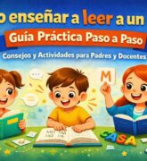 Cómo enseñar a leer a un niño paso a paso | Guía práctica
